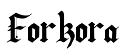 Forkora - logo
